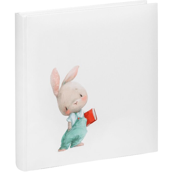 Album per bambini Walther Rabbit Nosey 26x25 cm 40 pagine bianche con pagine di protezione in vetro