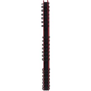 Exacompta album a spirale LIFE rosso 32x22cm 50 pagine nero 250g/m² goffratura oro