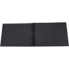 Exacompta album a spirale LIFE rosso 32x22cm 50 pagine nero 250g/m² goffratura oro