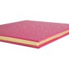 Exacompta 386E Libro degli ospiti 140 pagine 21x19cm Colore lampone Plum Finiture oro