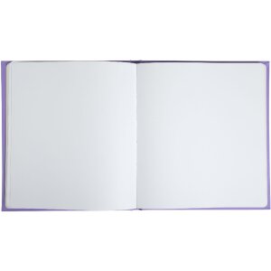 Libro degli ospiti Exacompta 140 pagine Plum Violet 21x19cm Puntini dorati