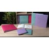 Libro degli ospiti Exacompta 140 pagine Plum Violet 21x19cm Puntini dorati