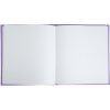 Libro degli ospiti Exacompta 140 pagine Plum Violet 21x19cm Puntini dorati