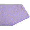 Libro degli ospiti Exacompta 140 pagine Plum Violet 21x19cm Puntini dorati