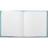 Exacompta 389E Libro degli ospiti 140 pagine bordo oro Skandi turchese 21x19 cm