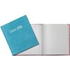 Exacompta 390E Libro degli ospiti 140 pagine bordo oro Skandi Altrosa 21x19 cm