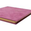 Exacompta 390E Libro degli ospiti 140 pagine bordo oro Skandi Altrosa 21x19 cm