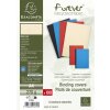Exacompta 2789C Copertina 100 pezzi Evercover 270g in pelle goffrata DIN A4