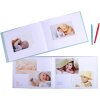 Fotolibro Exacompta baby 30 pagine bianco 28,5x22 cm verde pastello formato orizzontale
