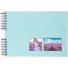 Exacompta album fotografico a spirale MILANO Verde 32x22 cm 50 pagine nere 250g/m²