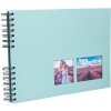Exacompta album fotografico a spirale MILANO Verde 32x22 cm 50 pagine nere 250g/m²