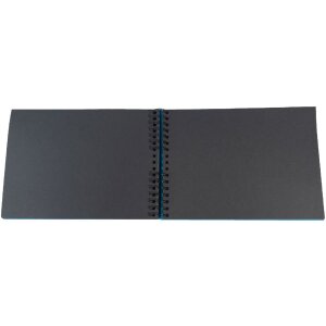 Album fotografico a spirale Exacompta MILANO Blu 32x22 cm 50 pagine nere 250g/m²