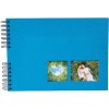 Album fotografico a spirale Exacompta MILANO Blu 32x22 cm 50 pagine nere 250g/m²