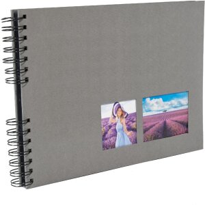 Exacompta album fotografico a spirale MILANO 32x22 cm 50...