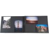 Exacompta album fotografico a spirale MILANO 32x22 cm 50 pagine nere grigio