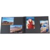 Exacompta album fotografico a spirale MILANO 32x22 cm 50 pagine nere Scrapbooking