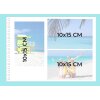 Exacompta album fotografico a spirale MILANO 32x22 cm 50 pagine nero per scrapbooking