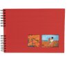 Exacompta album fotografico a spirale MILANO 32x22cm 50 pagine nere per 150 foto