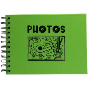 Album fotografico Exacompta Musicart Verde 50 pagine nere...