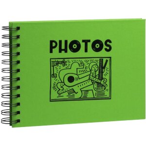 Album fotografico Exacompta Musicart Verde 50 pagine nere...
