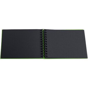 Album fotografico Exacompta Musicart Verde 50 pagine nere 23x16 cm