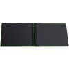 Album fotografico Exacompta Musicart Verde 50 pagine nere 23x16 cm