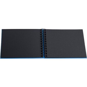 Album fotografico Exacompta con rilegatura a spirale Musicart blu 50 pagine per 50 foto 10x15 cm