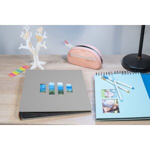 Album fotografico Exacompta MILANO grigio 29x32 cm 60 pagine nere