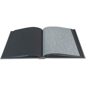 Album fotografico Exacompta MILANO grigio 29x32 cm 60 pagine nere