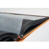Exacompta album fotografico MILANO 29x32 cm 60 pagine nere arancio