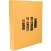 Exacompta album fotografico MILANO 29x32 cm 60 pagine nere arancio