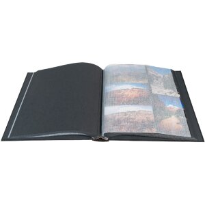 Album fotografico Exacompta MILANO 29x32 cm, 60 pagine nere - nero