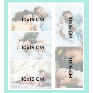 Exacompta album fotografico MILANO 29x32 cm 60 pagine nere rosso