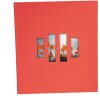 Exacompta album fotografico MILANO 29x32 cm 60 pagine nere rosso