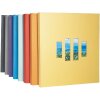 Exacompta album fotografico MILANO 29x32 cm 60 pagine nere rosso