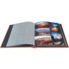 Exacompta album fotografico MILANO 29x32 cm 60 pagine nere rosso
