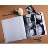 Album fotografico Exacompta 60 pagine 29x32cm similpelle avorio goffrato