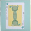 Album fotografico Exacompta 25x25cm 30 pagine motivo bianco fantasia carta da gioco giallo verde