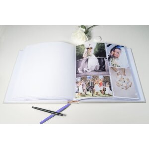 Album fotografico Exacompta 60 pagine bianco 29x32cm motivo idillio di campagna