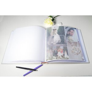 Album fotografico Exacompta 60 pagine bianco 29x32cm motivo idillio di campagna