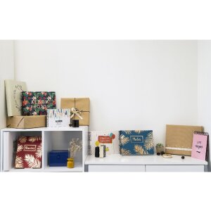 Album fotografico Exacompta 60 pagine bianco 29x32cm motivo idillio di campagna