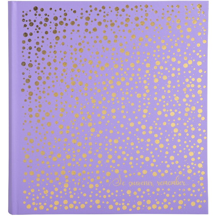 Album fotografico Exacompta Plum Violet 60 pagine 29x32cm per 300 foto 10x15 cm