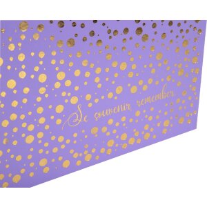 Album fotografico Exacompta Plum Violet 60 pagine 29x32cm per 300 foto 10x15 cm