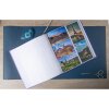 Album fotografico Exacompta Plum Violet 60 pagine 29x32cm per 300 foto 10x15 cm