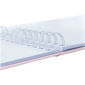 Exacompta 16166E Album a spirale 50 pagine Bianco 32x22 cm Ellisse Rosa