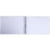 Exacompta 16168E Album a spirale 50 pagine bianco 32x22 cm Ellisse grigio