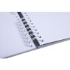 Exacompta 16168E Album a spirale 50 pagine bianco 32x22 cm Ellisse grigio