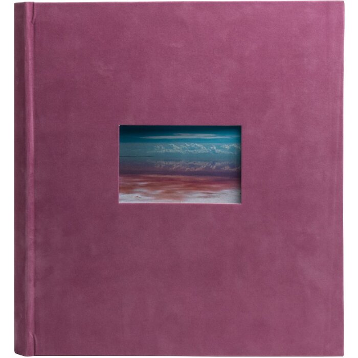 Exacompta 16179E Album fotografico 60 pagine bianche Skandi Design rosa antico