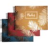 Exacompta album fotografico a spirale 50 pagine nero 32x22cm Palma rosso