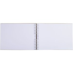 Exacompta 16234E Album fotografico con rilegatura a spirale 50 pagine bianco 32x22cm motivo KRAFT